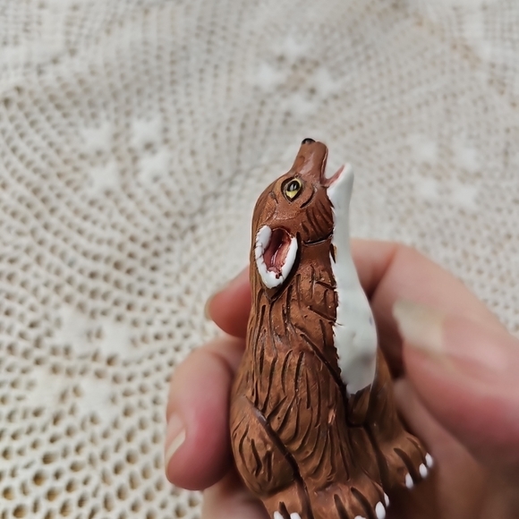 Handcrafted Coyote figurine made in peru - Picture 14 of 16